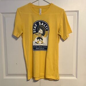 Stay Salty Yellow Graphic Tee